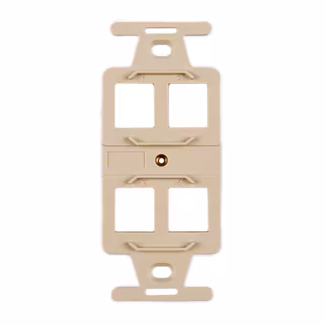 FP106MF4-I HellermannTyton  Keystone Faceplates Frames